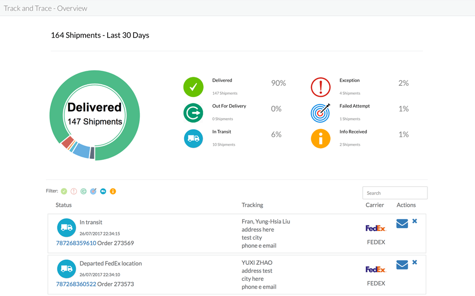 ShippyPro screenshot - Los 10 Mejores Programas de Seguimiento de Pedidos para Tiendas en 2026