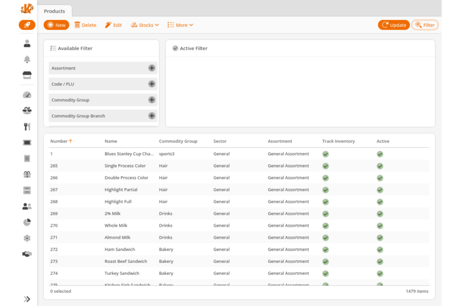 KORONA POS screenshot - I 10 migliori software per la gestione dell’inventario per il 2026