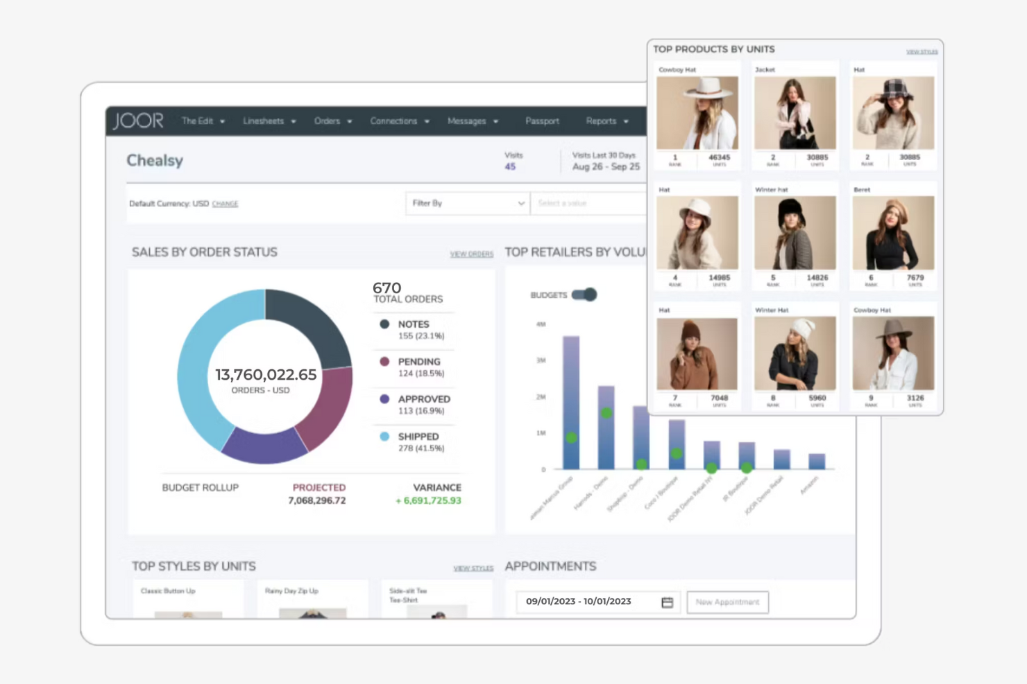 JOOR screenshot - Le 10 migliori app di e-commerce B2B selezionate per il 2026