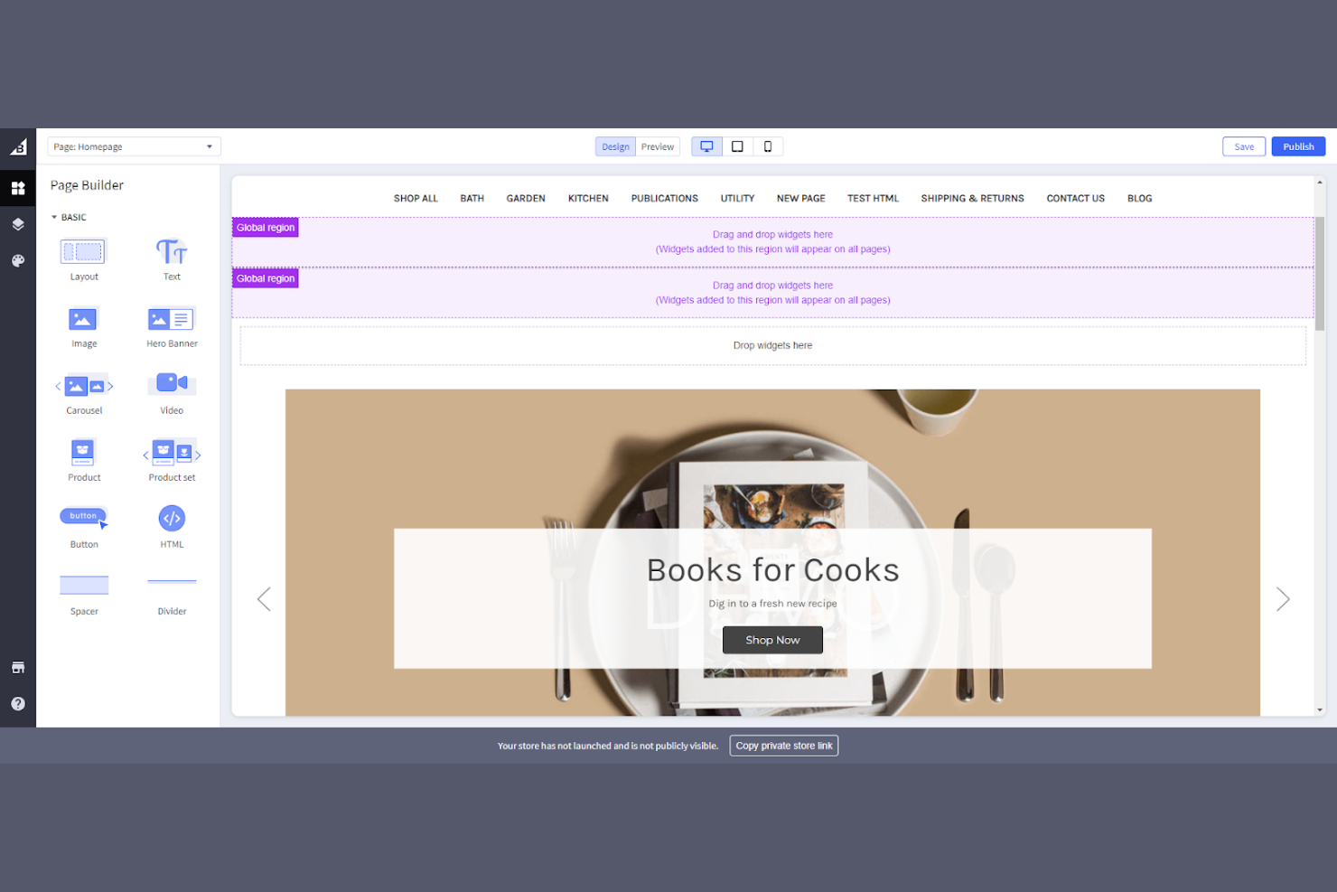 BigCommerce screenshot - 10 alternative a Wix per il 2026