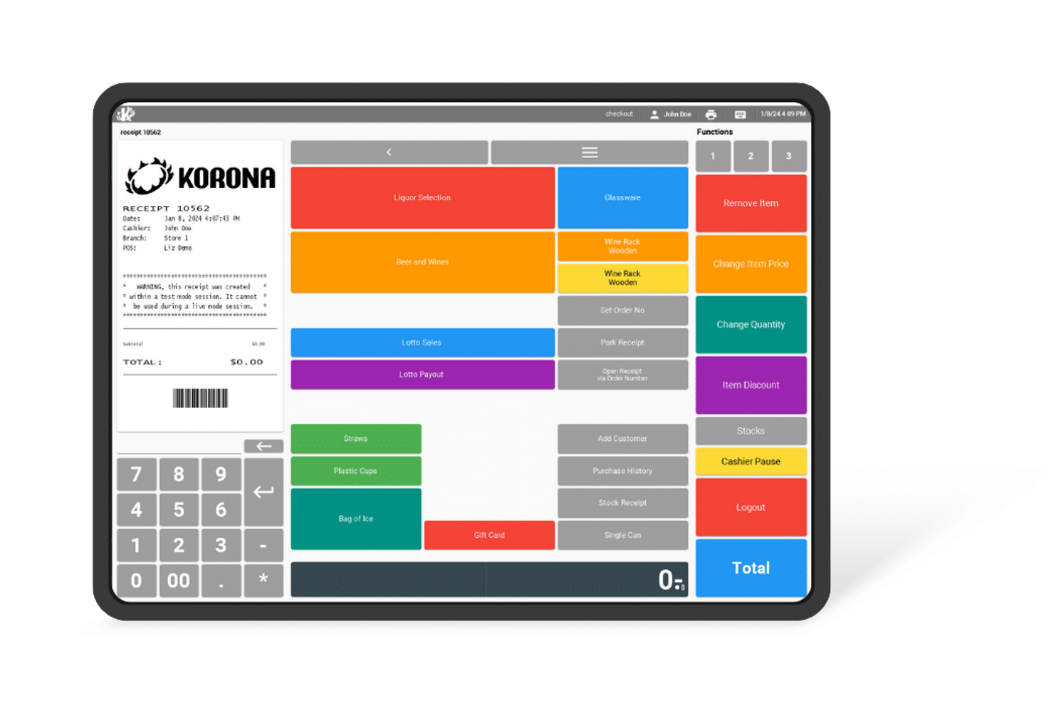KORONA POS screenshot - 10 Mejores Software de Punto de Venta en la Nube Seleccionados para 2026