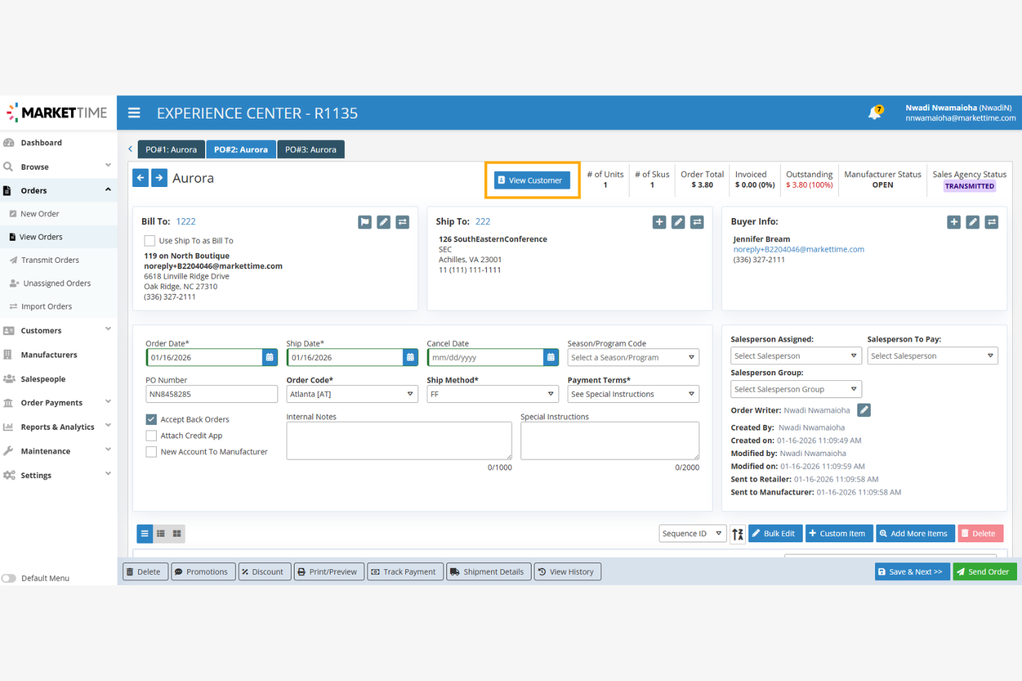 MarketTime screenshot - Le 10 migliori app di e-commerce B2B selezionate per il 2026