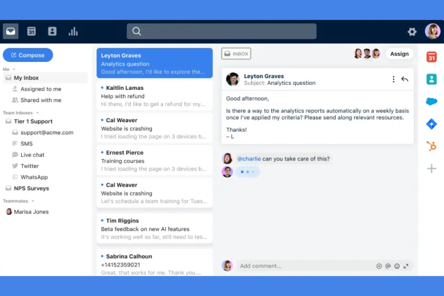 Front screenshot - 10 Mejores Alternativas a Freshdesk para 2026