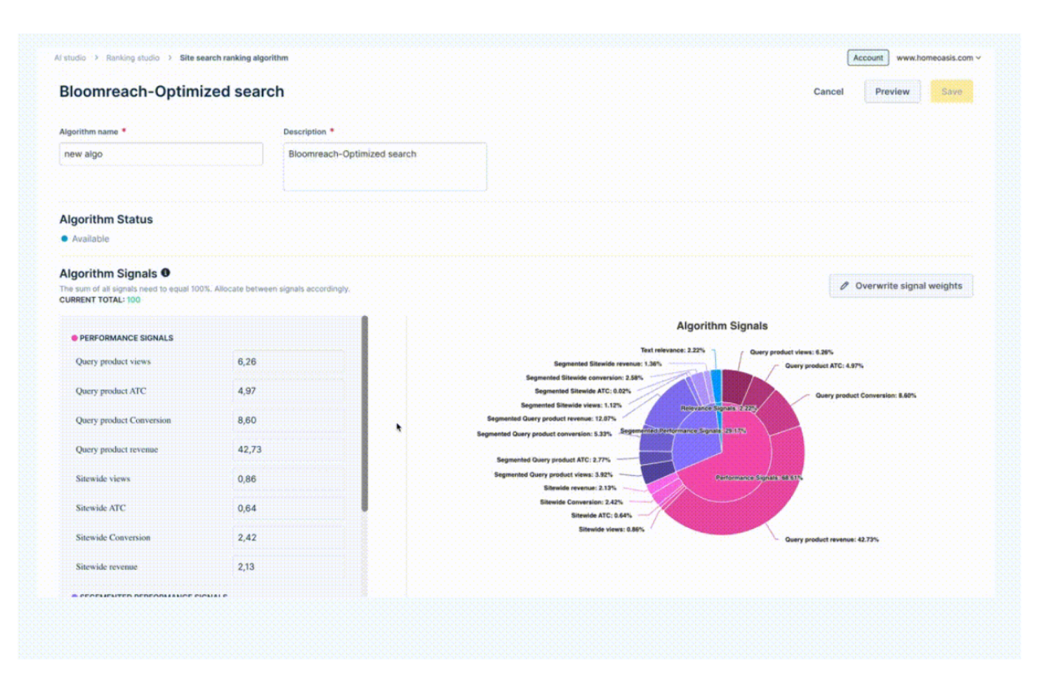 Bloomreach screenshot - 10 Mejores Soluciones de Software de Personalización de Comercio Electrónico Seleccionadas para 2026
