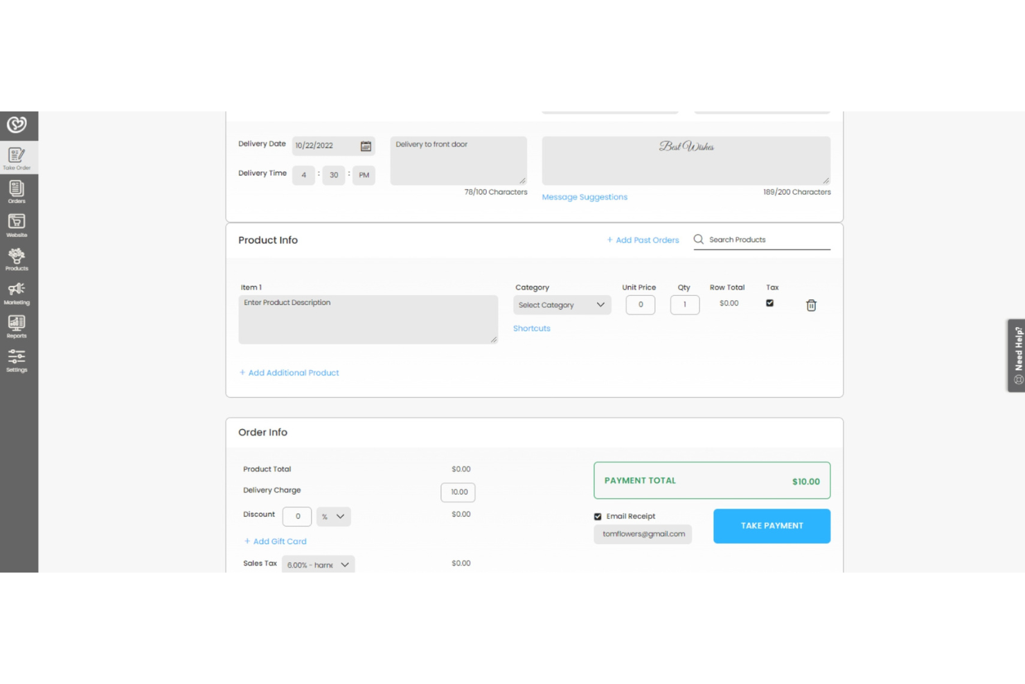 Floranext screenshot - 10 Mejores Sistemas POS para Floristerías Revisados en 2026
