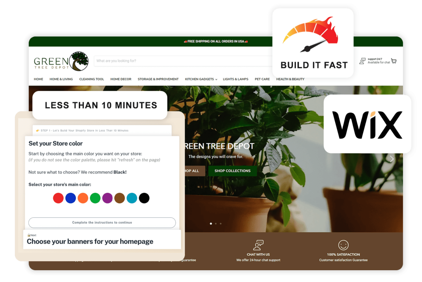 AI Store Builder screenshot - 10 Mejores Creadores de Sitios Web de Comercio Electrónico con IA Gratis Revisados en 2026