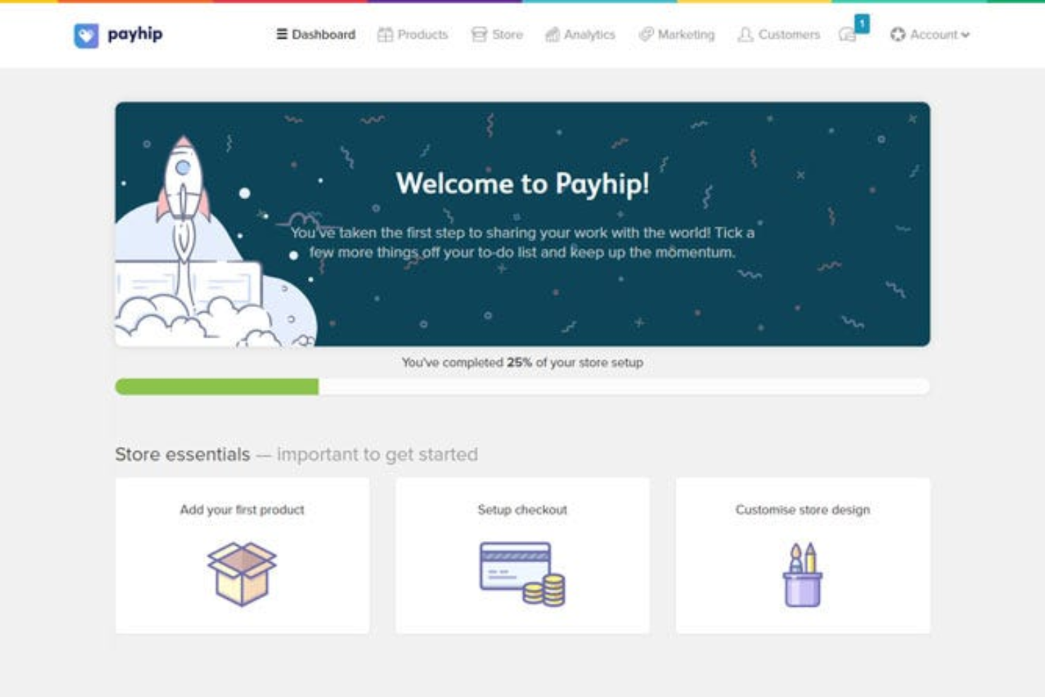 Payhip screenshot - Le 10 migliori alternative a Gumroad scelte per il 2026