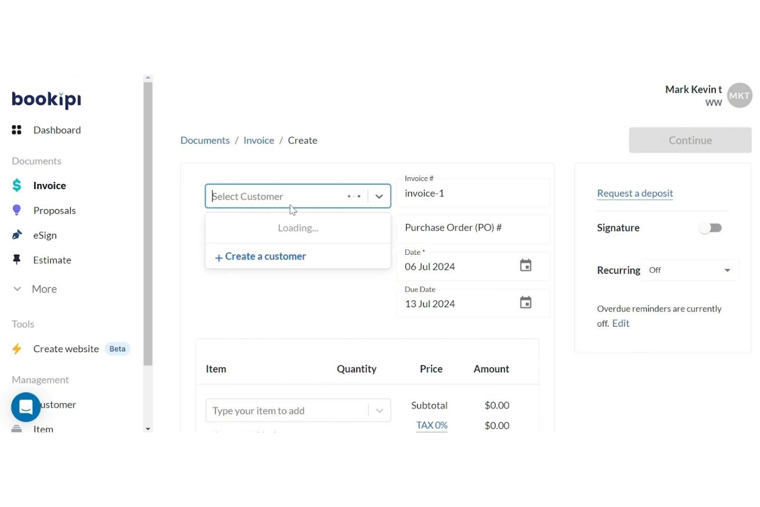 Bookipi screenshot - 10 Mejores Creadores de Sitios Web de Comercio Electrónico con IA Gratis Revisados en 2026