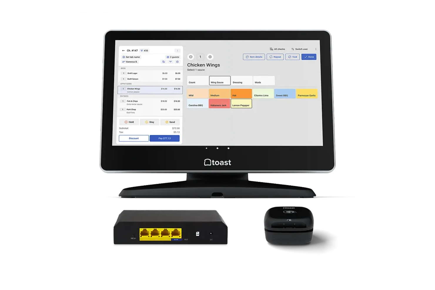 Toast screenshot - Le 10 migliori casse POS per caffetterie recensite nel 2026