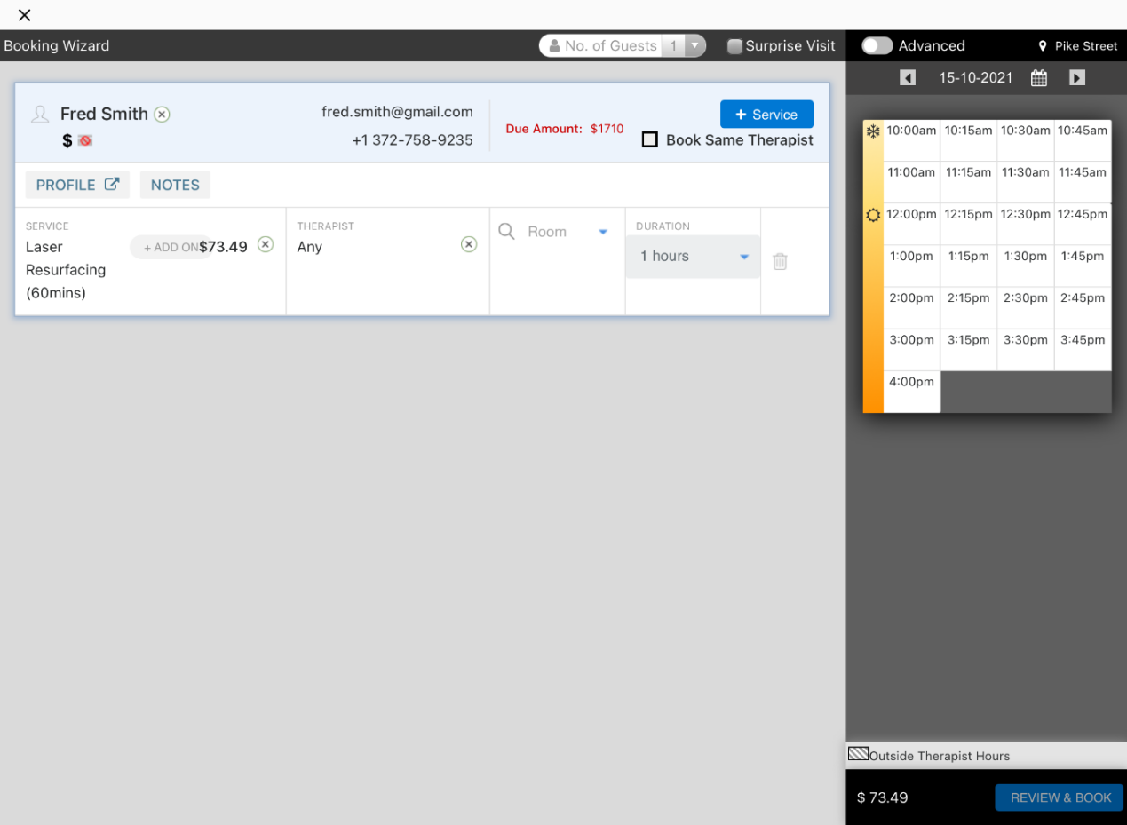 Zenoti screenshot - I 10 migliori software per saloni di bellezza, classificati e recensiti per il 2026