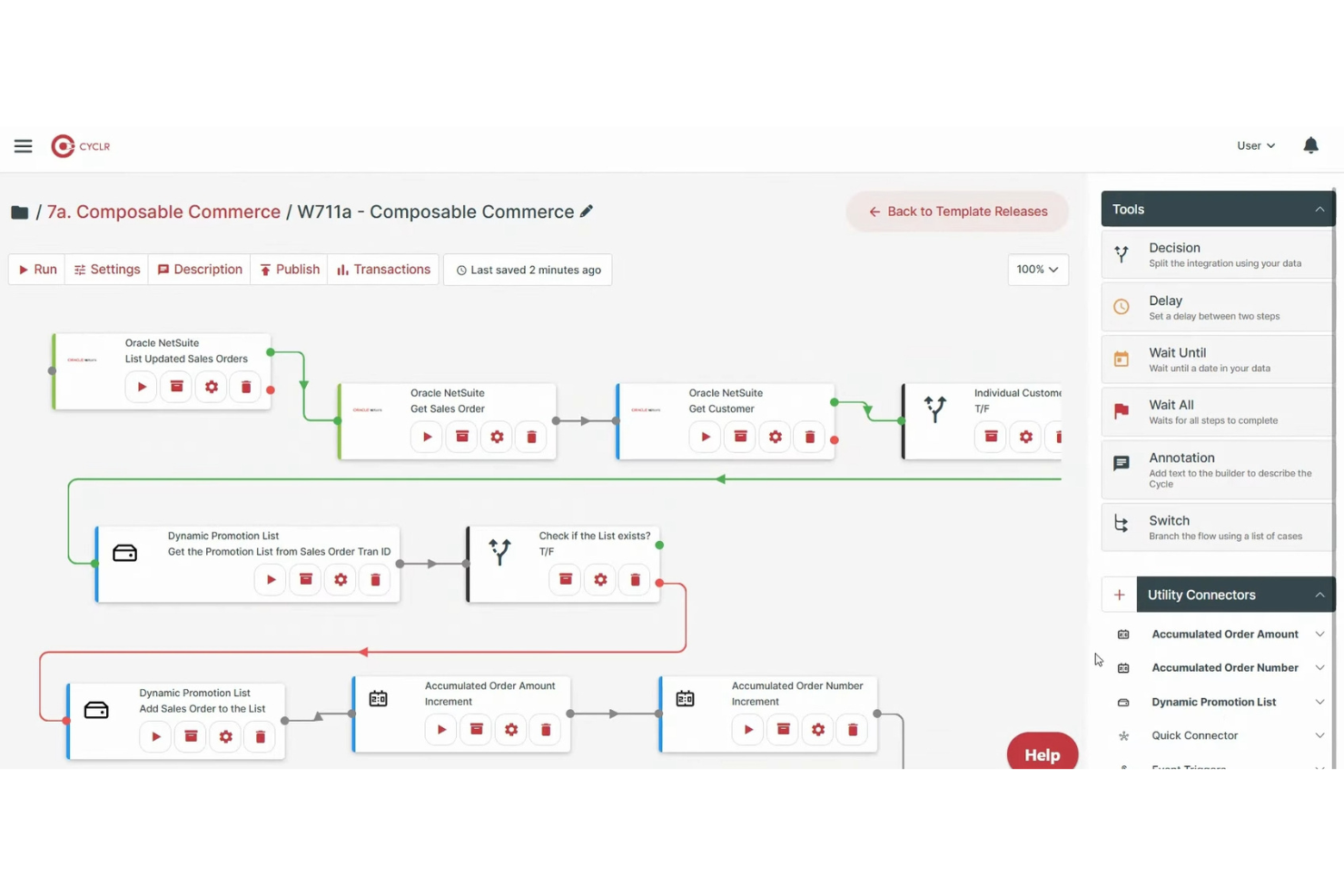 Cyclr screenshot - 10 Soluzioni Software di Integrazione E-commerce per il 2026