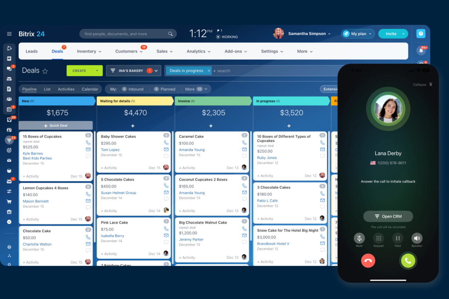 Bitrix24 screenshot - 10 alternative a HubSpot per il 2026