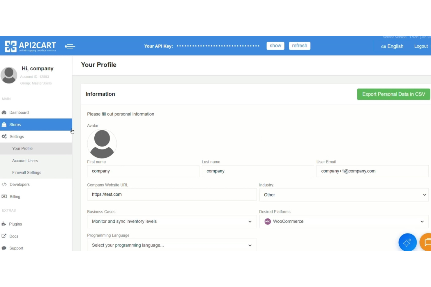 API2Cart screenshot - 10 Soluciones de Software de Integración de Comercio Electrónico para 2026