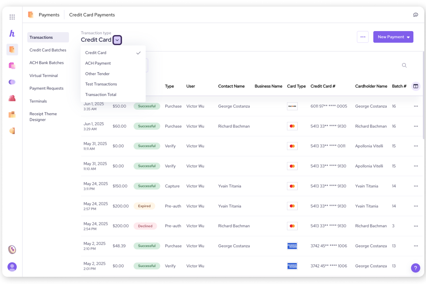 Helcim screenshot - 10 Soluzioni di Pagamento Retail Scelte per il 2026