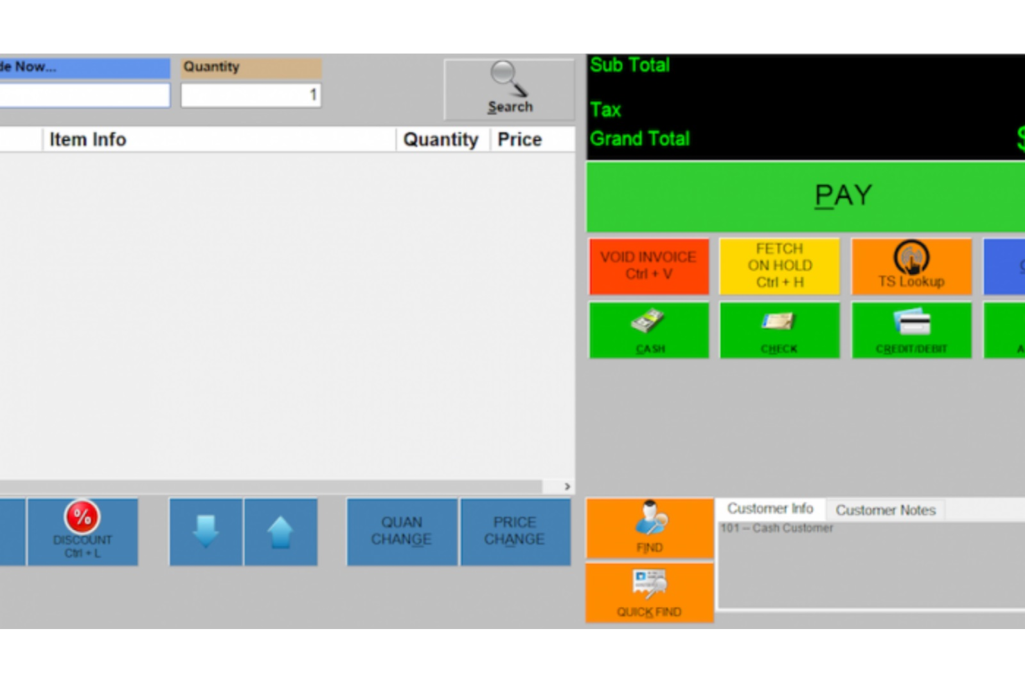 Brilliant POS screenshot - 10 Software POS per Bar da Scegliere nel 2026