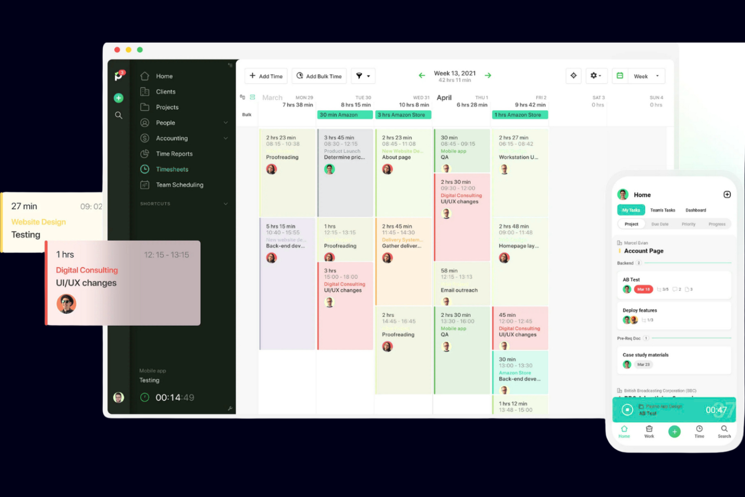 Paymo screenshot - Le 10 migliori alternative a monday.com per il 2026
