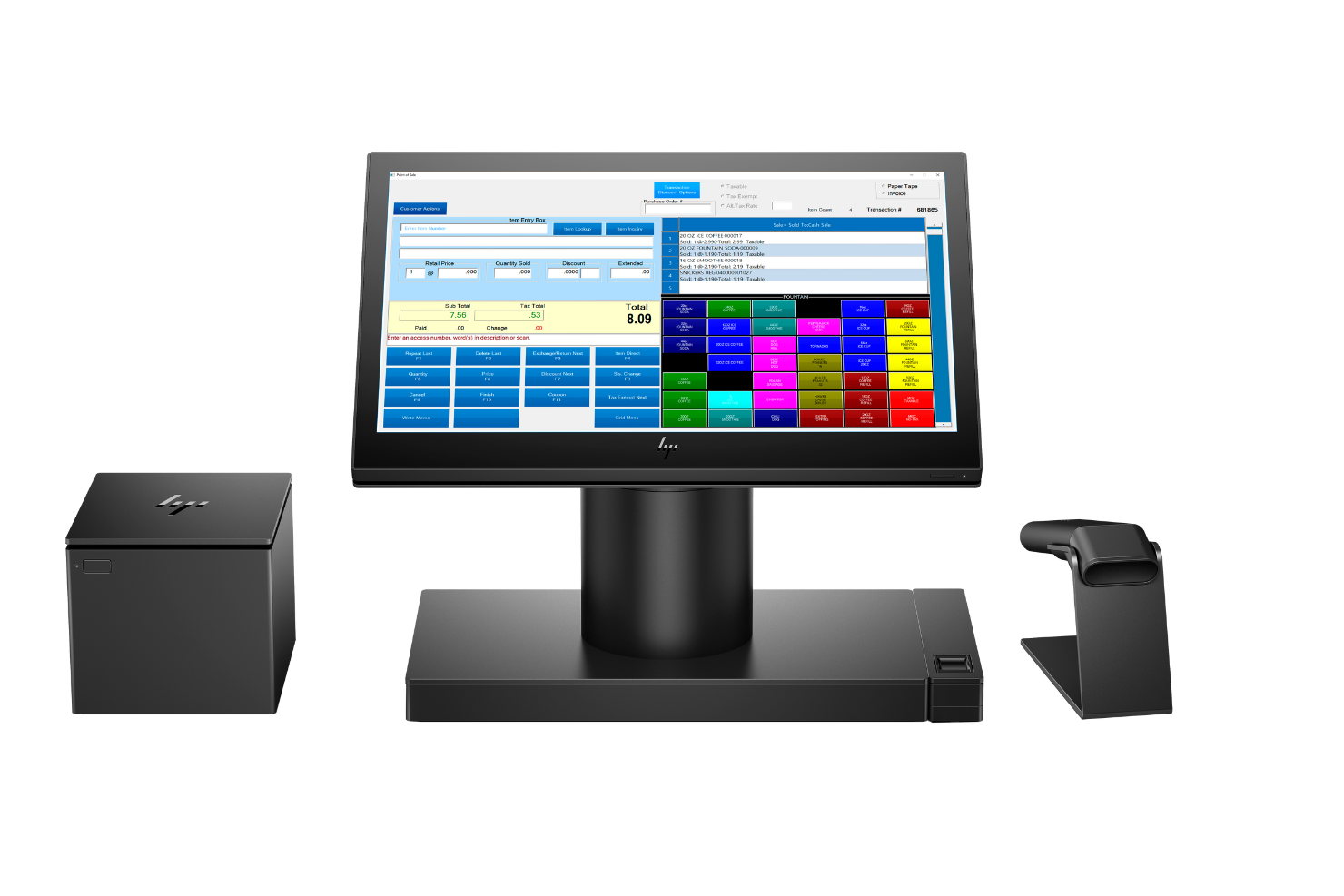 HP Engage One Pro screenshot - Las 10 Mejores Soluciones POS Todo-En-Uno Analizadas en 2026