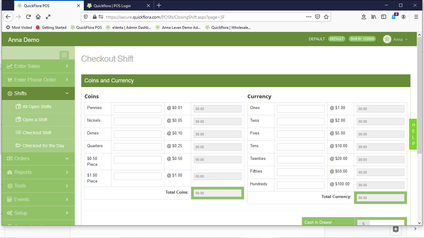QuickFlora screenshot - 10 Migliori Sistemi POS per Fiori Valutati nel 2026