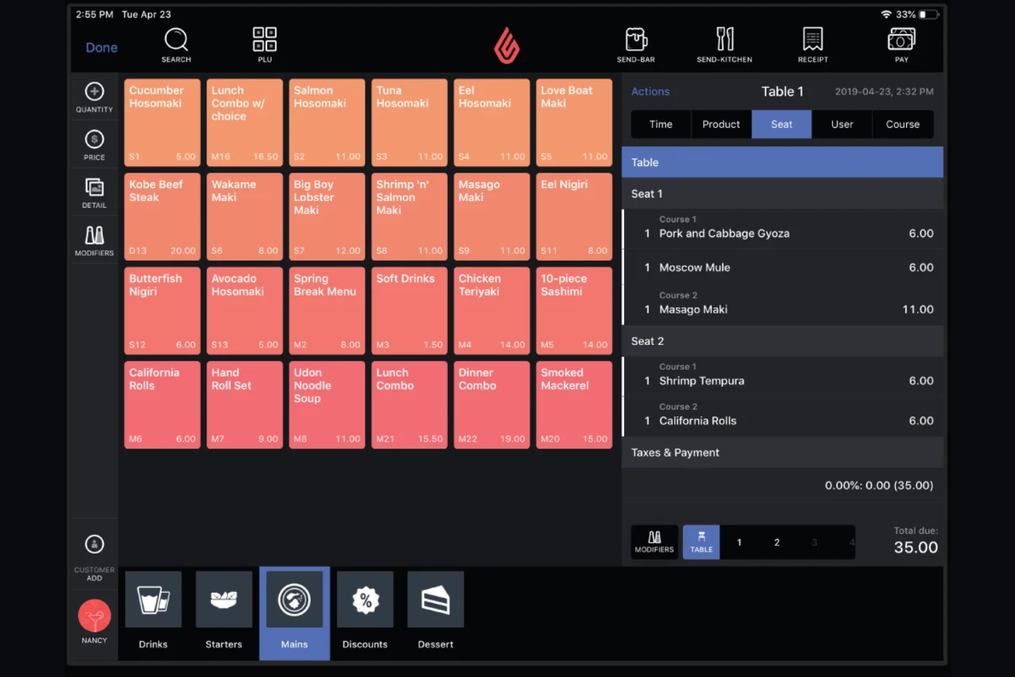 Lightspeed screenshot - Los 10 Mejores Sistemas POS para Tiendas de Conveniencia Analizados en 2026