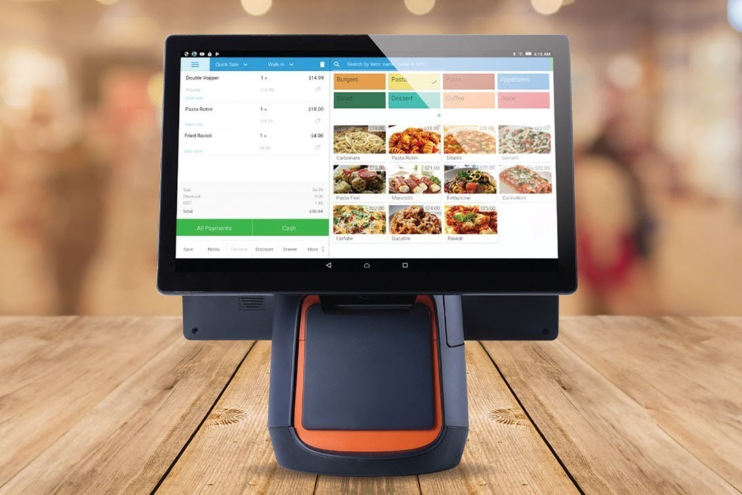 eHopper screenshot - Los 10 mejores sistemas POS Android para 2026