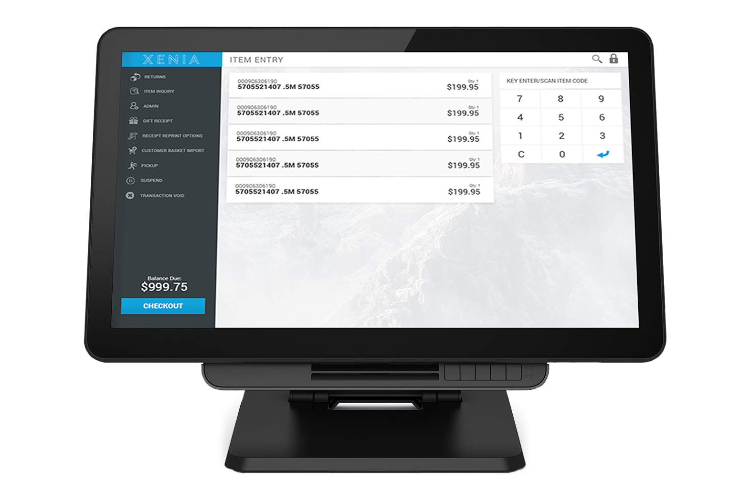 POS-X screenshot - Las 10 Mejores Soluciones POS Todo-En-Uno Analizadas en 2026