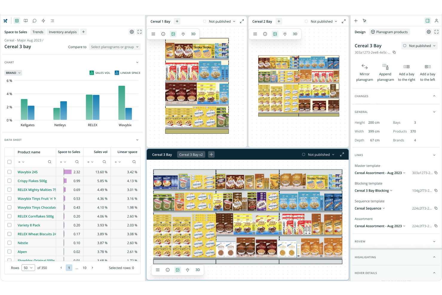 RELEX screenshot - Le 10 migliori soluzioni software per planogrammi del 2026