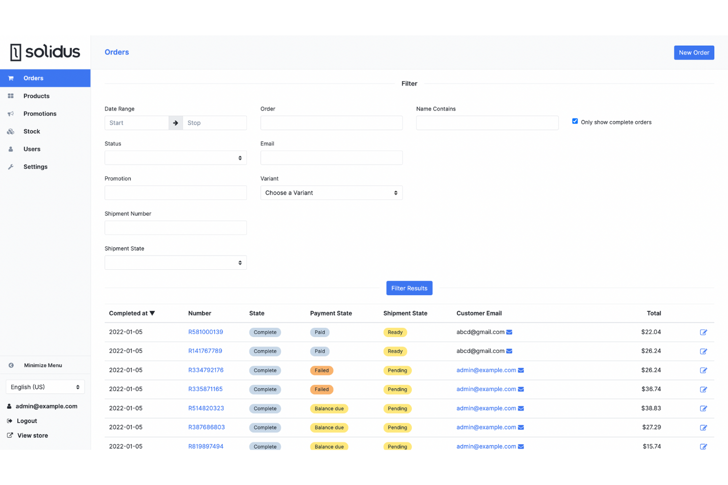 Solidus screenshot - Los 10 Mejores Herramientas de Gestión de Suscripciones de Código Abierto de 2026