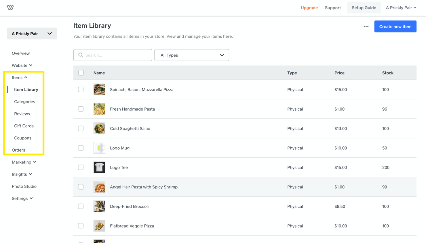 Weebly screenshot - Las 10 Mejores Alternativas a Ecwid, Clasificadas y Analizadas para 2026