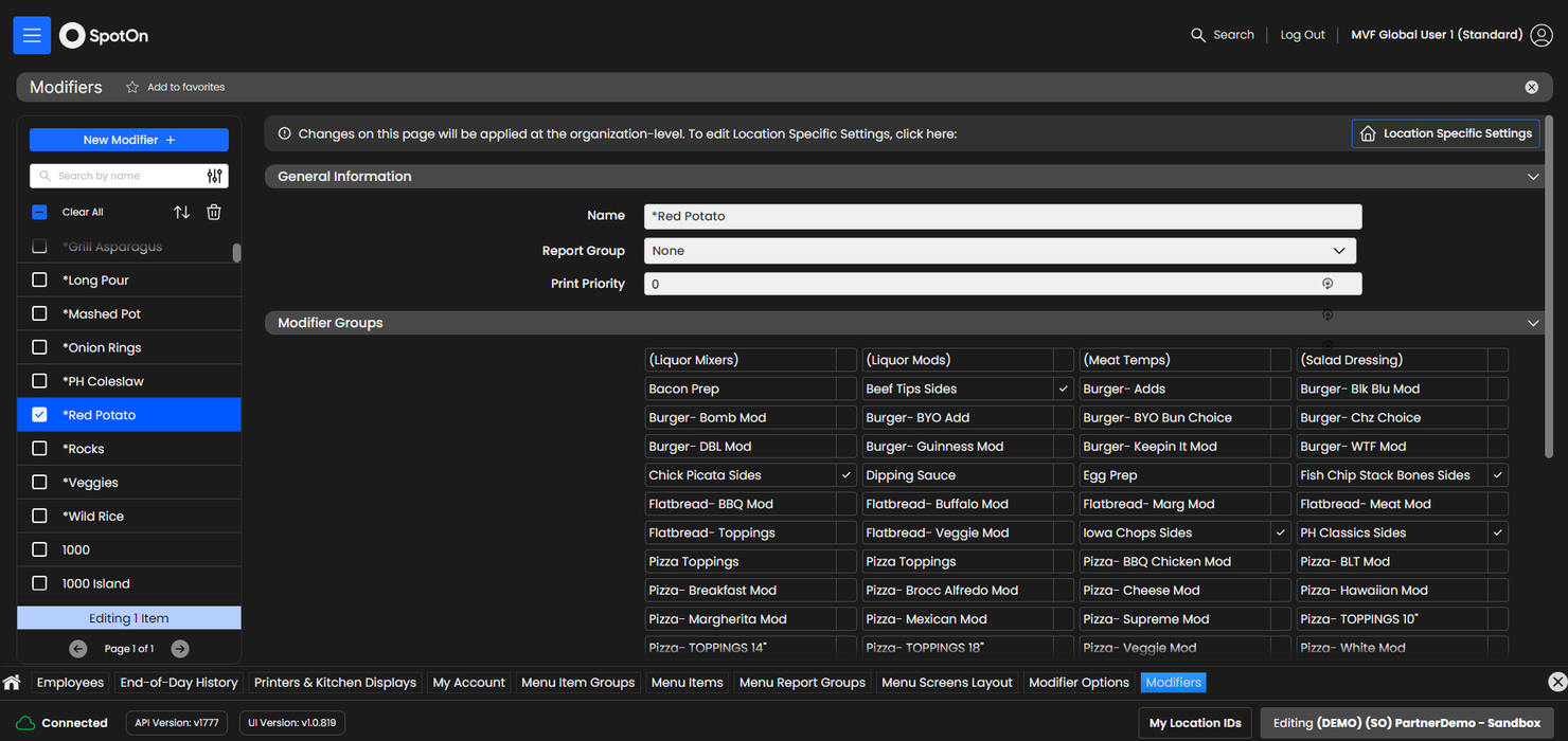 SpotOn screenshot - Los 10 mejores sistemas de TPV para restaurantes en 2026