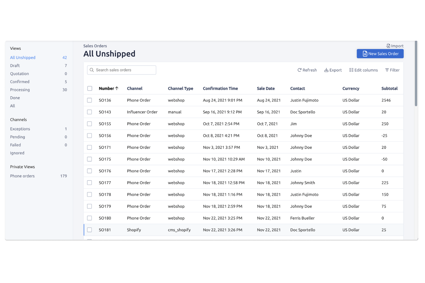Fulfil screenshot - I 10 migliori software di gestione ordini distribuiti per il 2026