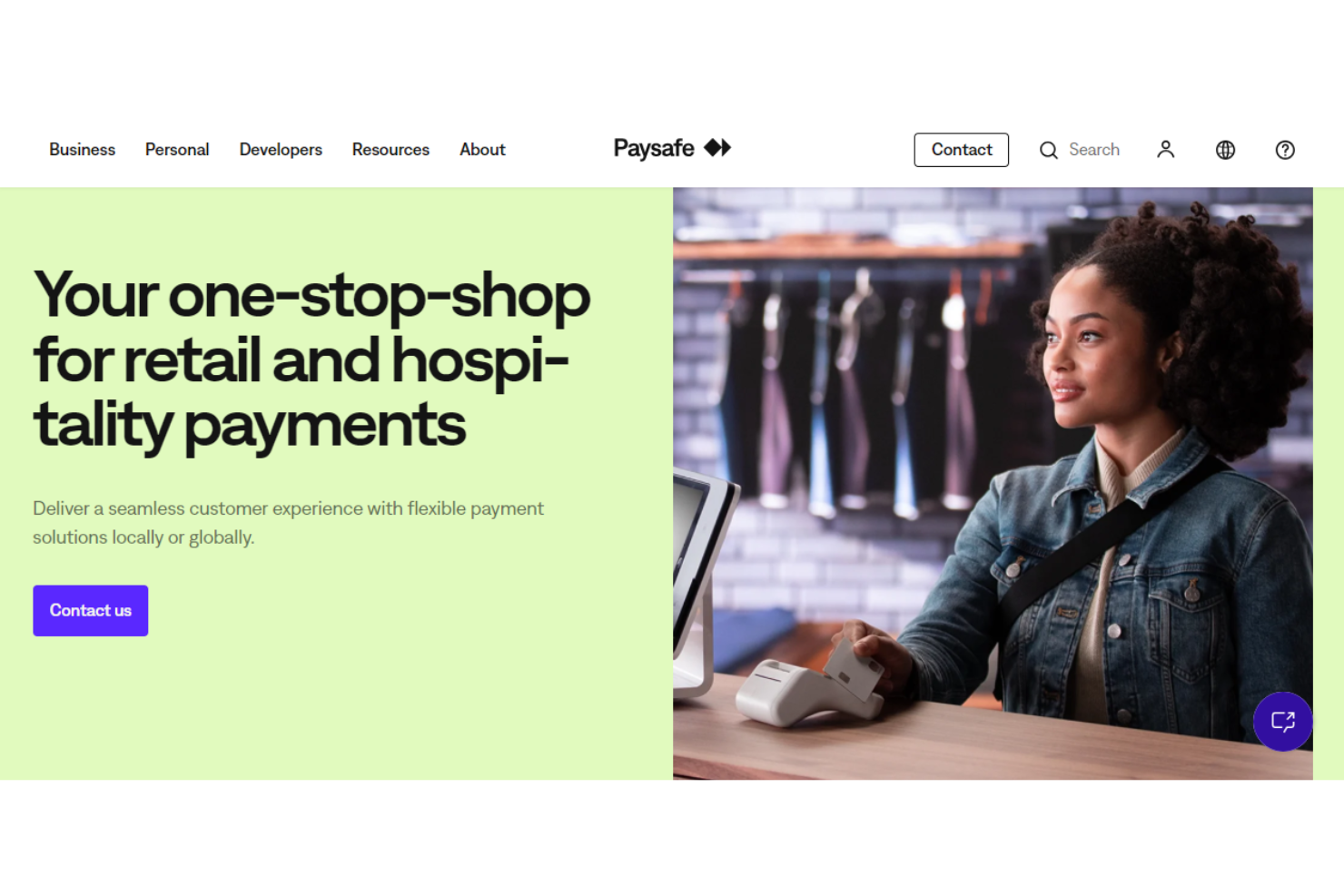 Paysafe screenshot - Los 10 mejores programas de procesamiento de pagos ACH para 2026