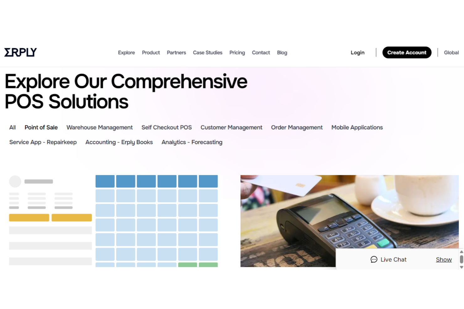 Erply screenshot - 10 mejores alternativas a Shopify POS, clasificadas para 2026