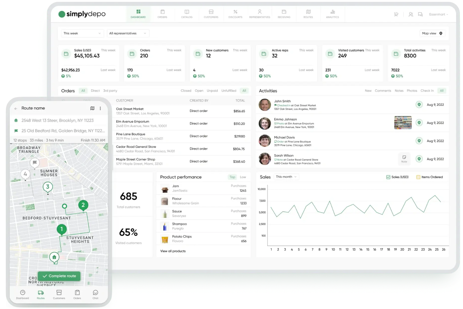 SimplyDepo screenshot - 10 Mejores Software de Gestión de Pedidos Distribuidos para 2026