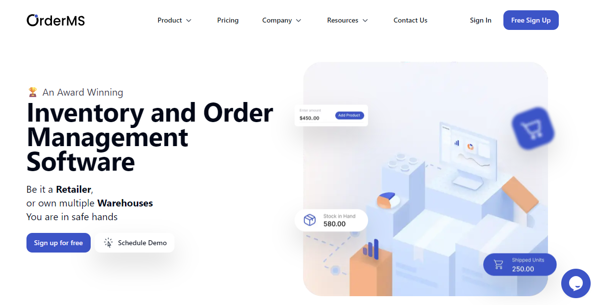 OrderMS screenshot - Le 10 migliori soluzioni software ERP per la gestione dell’inventario nel 2026