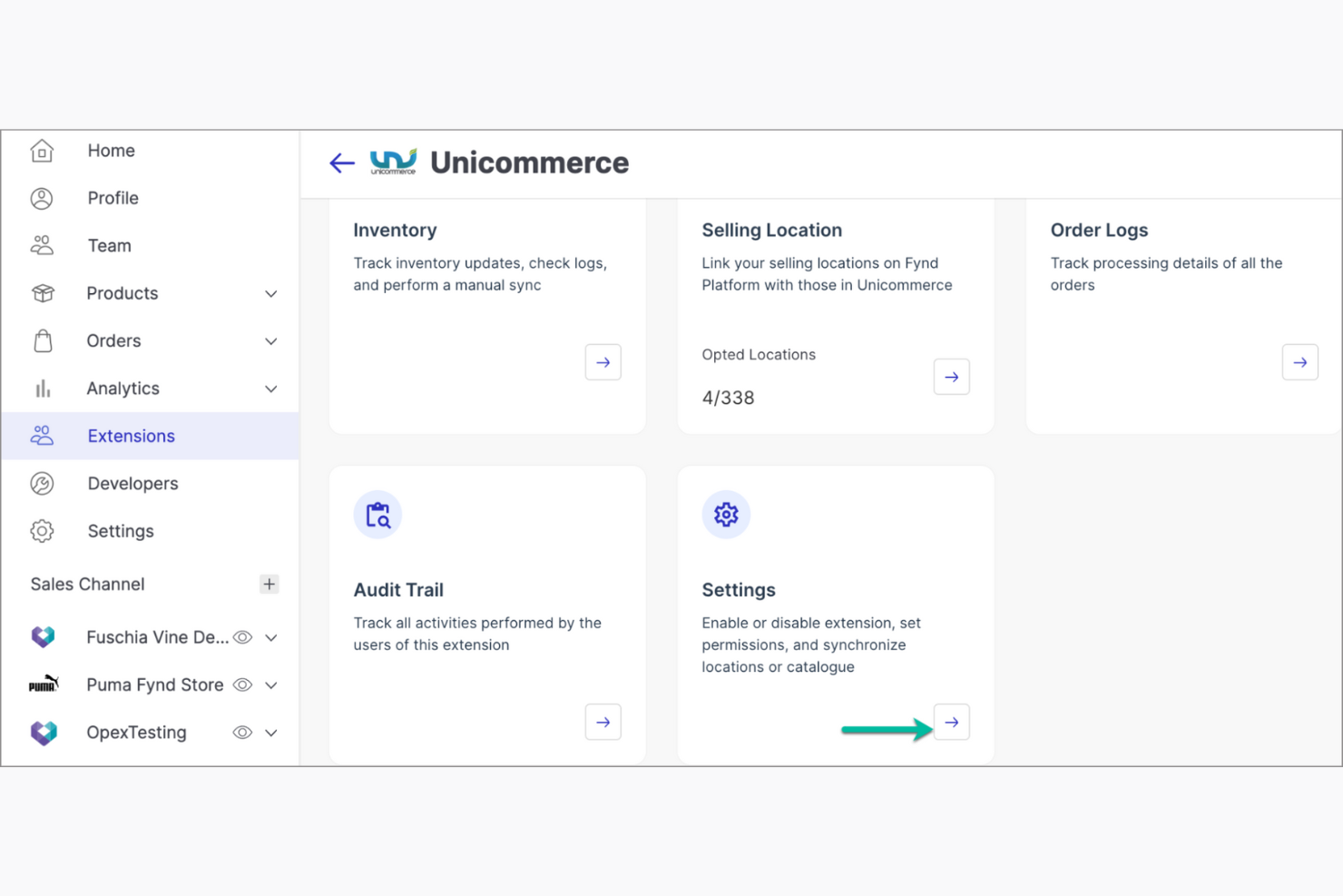 Unicommerce screenshot - 10 Mejores Herramientas de Conciliación de Pagos para Ecommerce en 2026