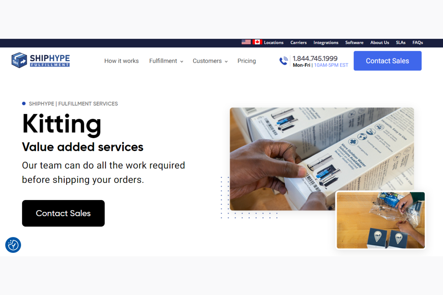 SHIPHYPE Fulfillment screenshot - 10 Migliori Soluzioni di Kitting e Fulfillment per il 2026
