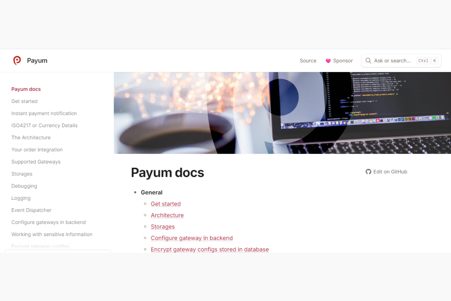 Payum screenshot - Las 10 mejores herramientas de procesamiento de pagos de código abierto para 2026