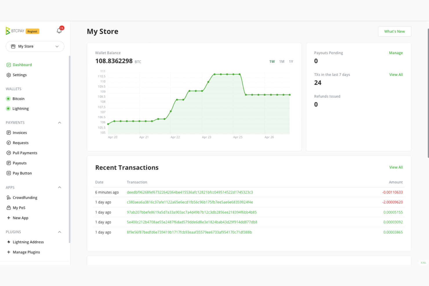 BTCPay Server screenshot - I 10 migliori strumenti open source per l’elaborazione dei pagamenti nel 2026