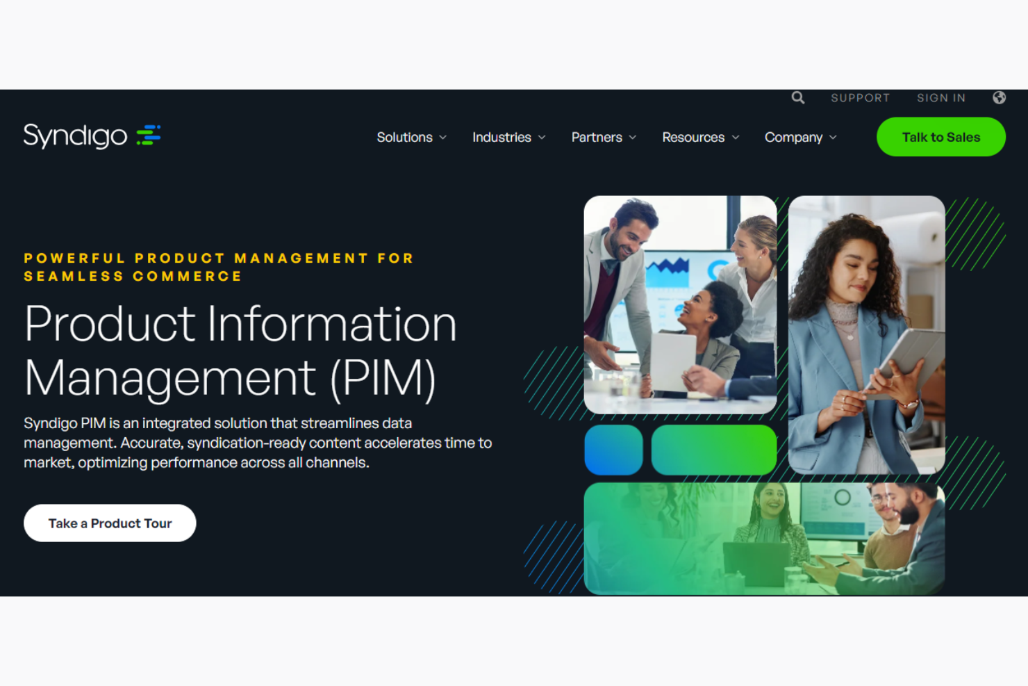 Syndigo screenshot - 10 Mejores Herramientas de Software PIM para Comercio Electrónico en 2026