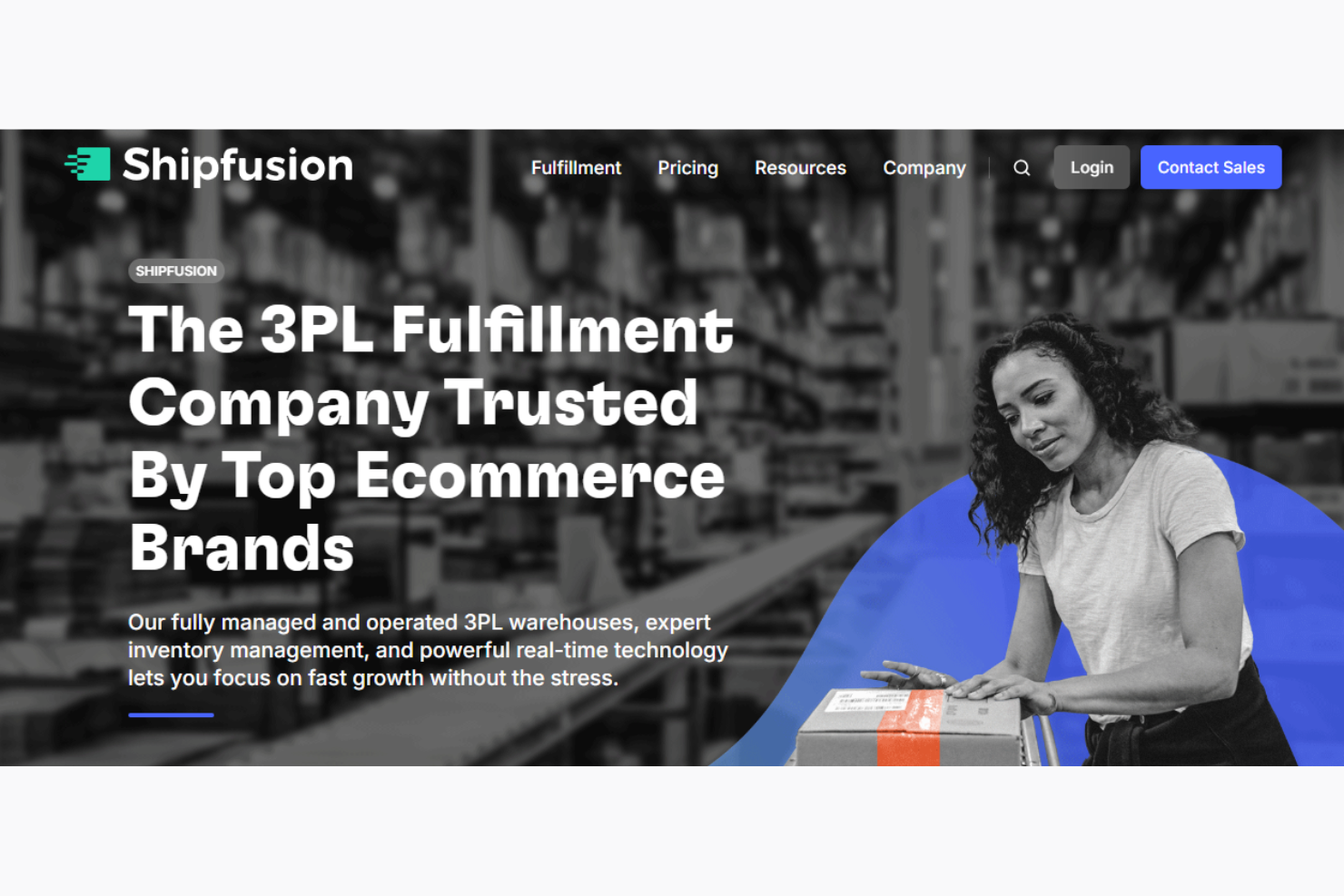 Shipfusion screenshot - 10 mejores servicios de preparación y empaquetado de pedidos en 2026