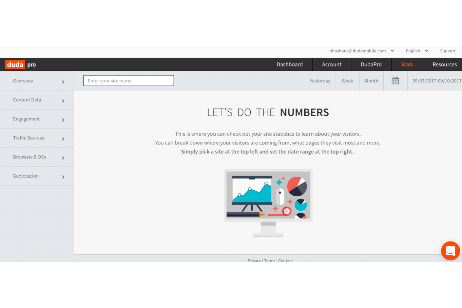 Duda screenshot - Las 10 mejores alternativas a Squarespace comparadas para 2026