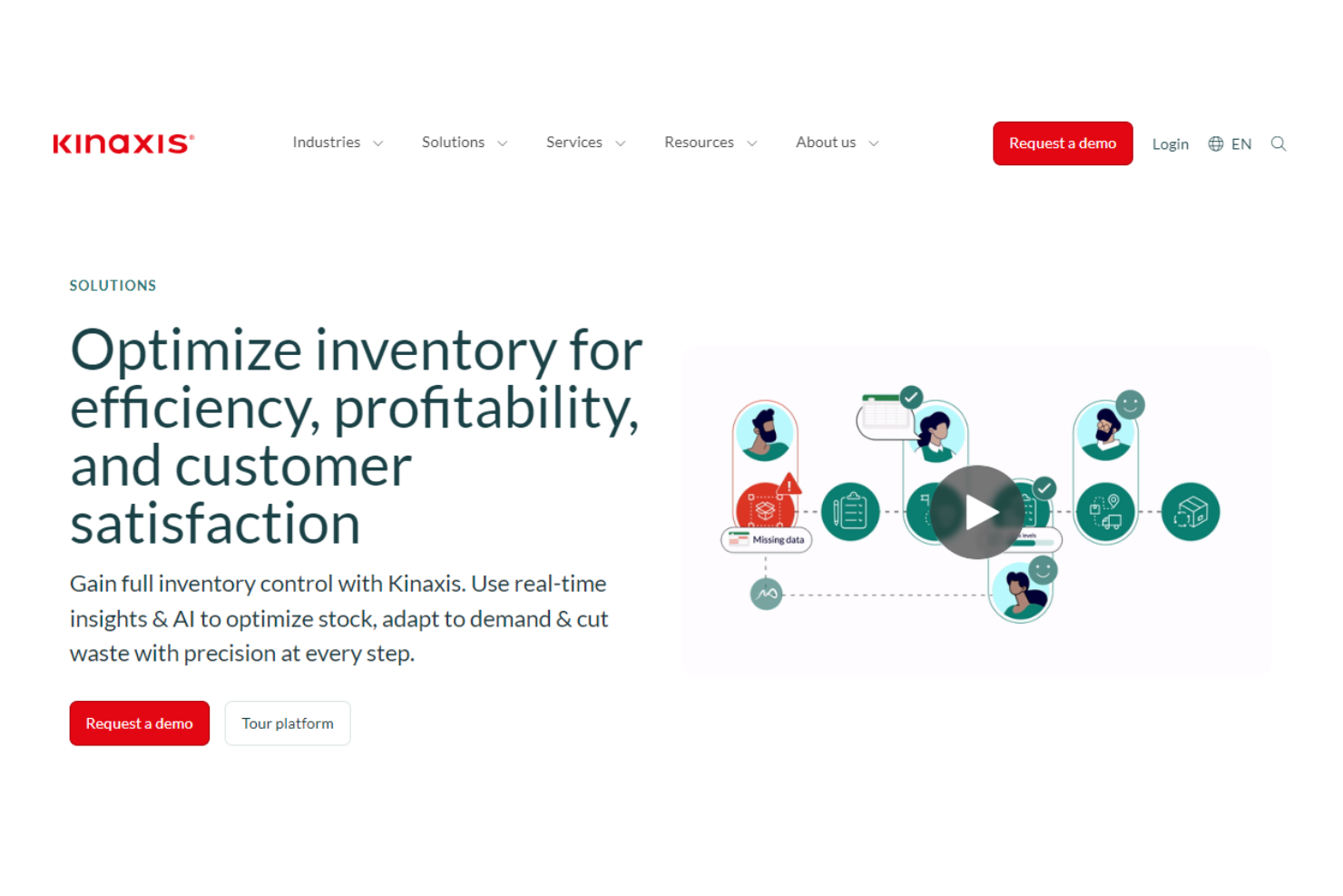 Kinaxis RapidResponse screenshot - 10 mejores software para la optimización de inventarios en 2026