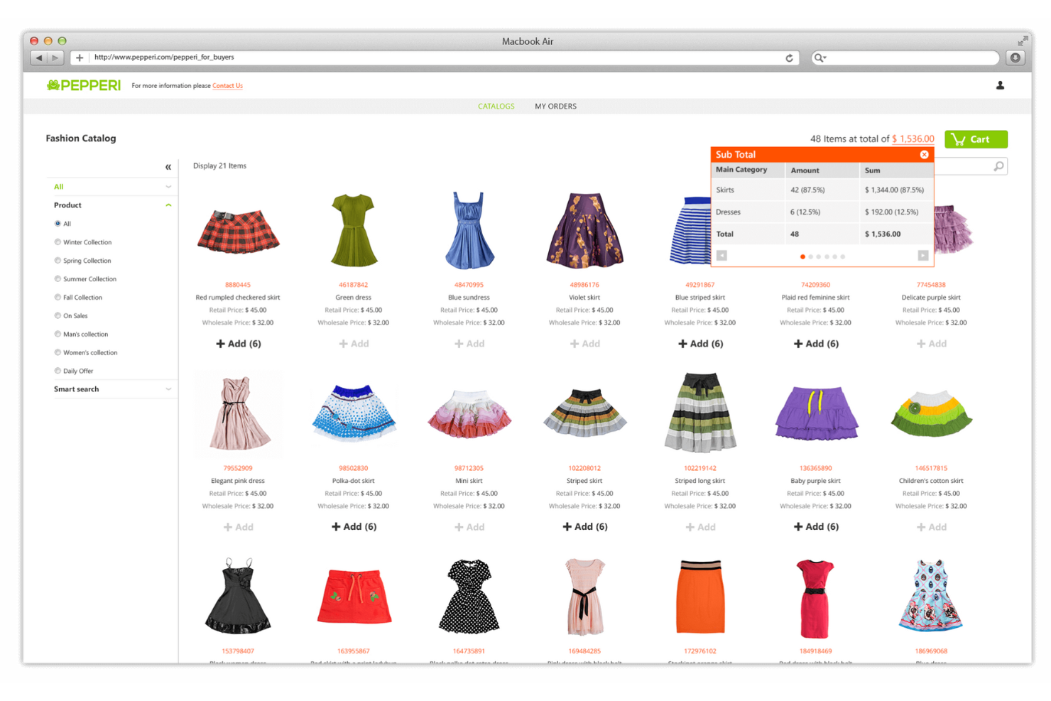 Pepperi screenshot - Las 10 Mejores Soluciones de Gestión de Pedidos al Por Mayor Para 2026