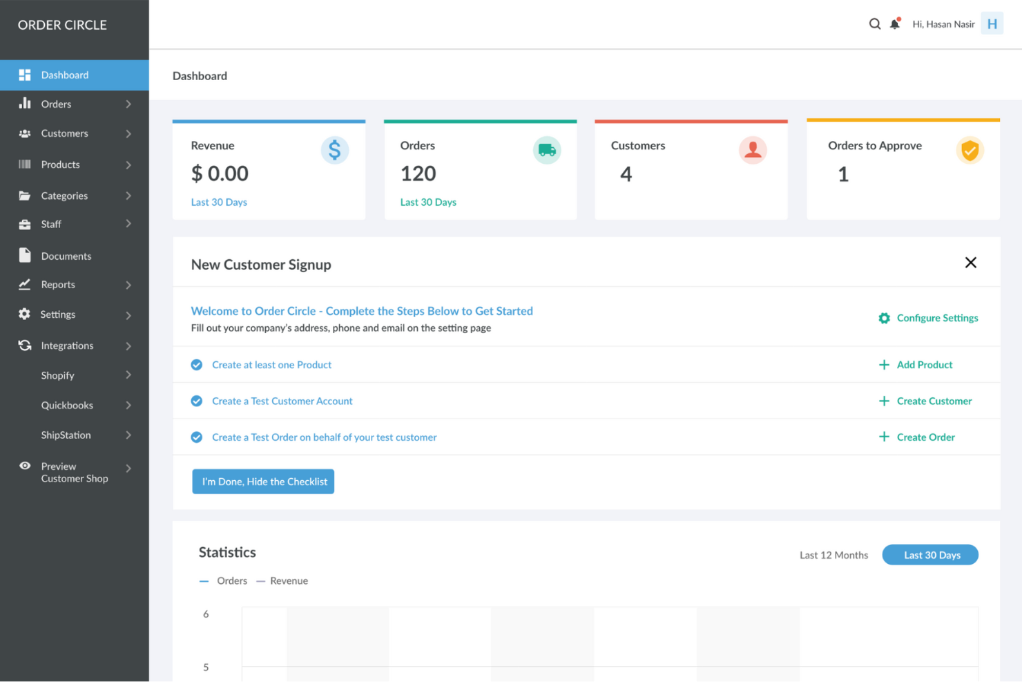 OrderCircle screenshot - Las 10 Mejores Soluciones de Gestión de Pedidos al Por Mayor Para 2026