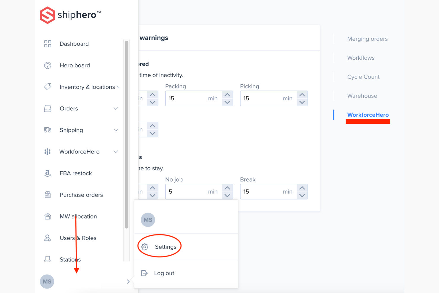 ShipHero screenshot - Le 10 Migliori Soluzioni per la Gestione degli Ordini su Shopify per il 2026