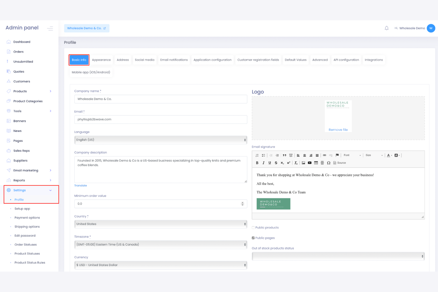 B2B Wave screenshot - I 10 migliori software per la gestione degli ordini B2B del 2026