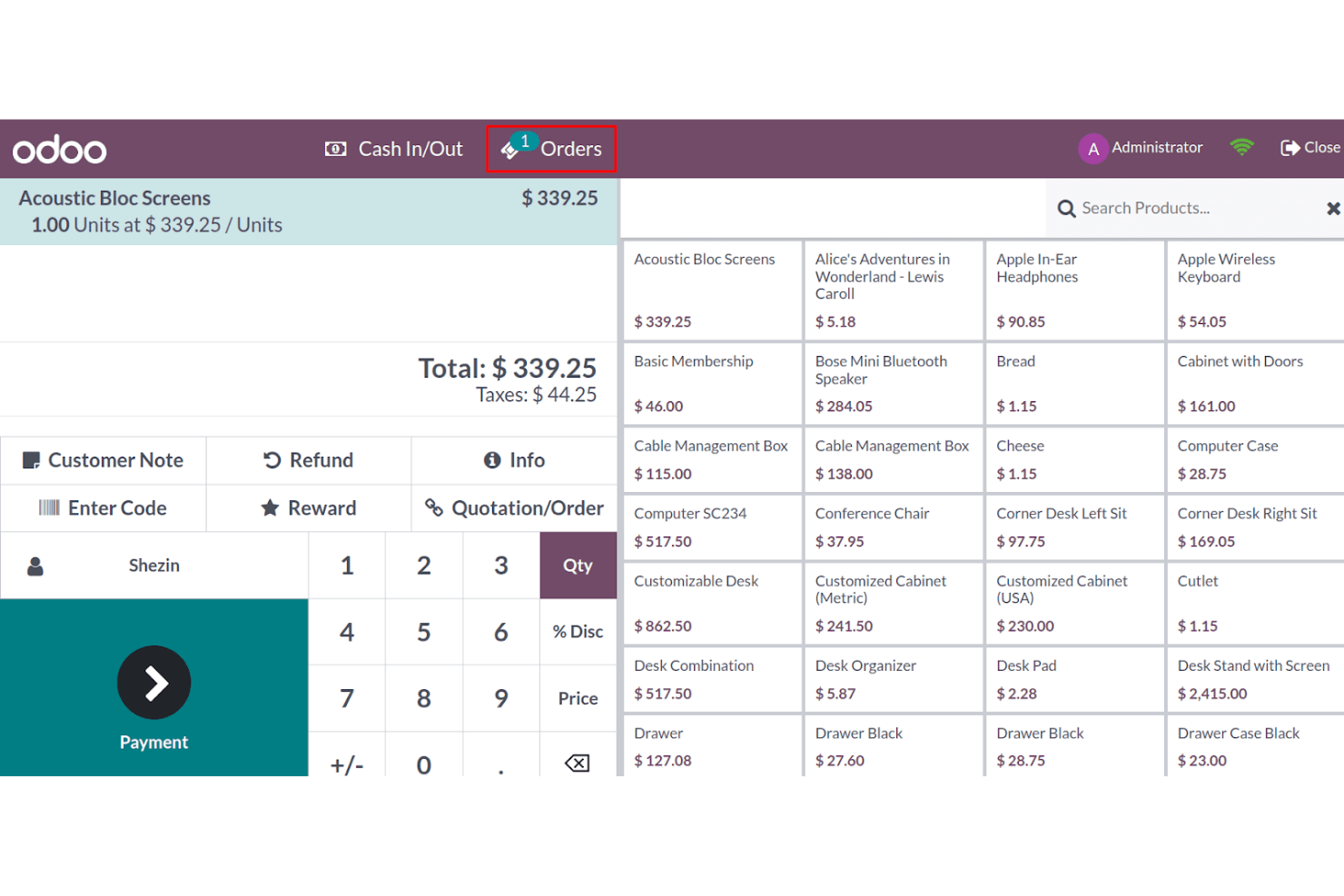 Odoo screenshot - Los 10 mejores sistemas de gestión de pedidos de código abierto de 2026