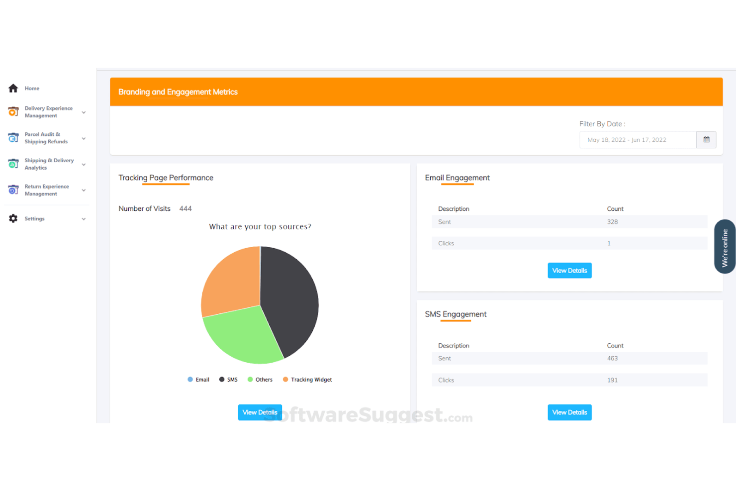 Lateshipment.com screenshot - I 10 migliori software per il tracciamento dei pacchi per i rivenditori nel 2026