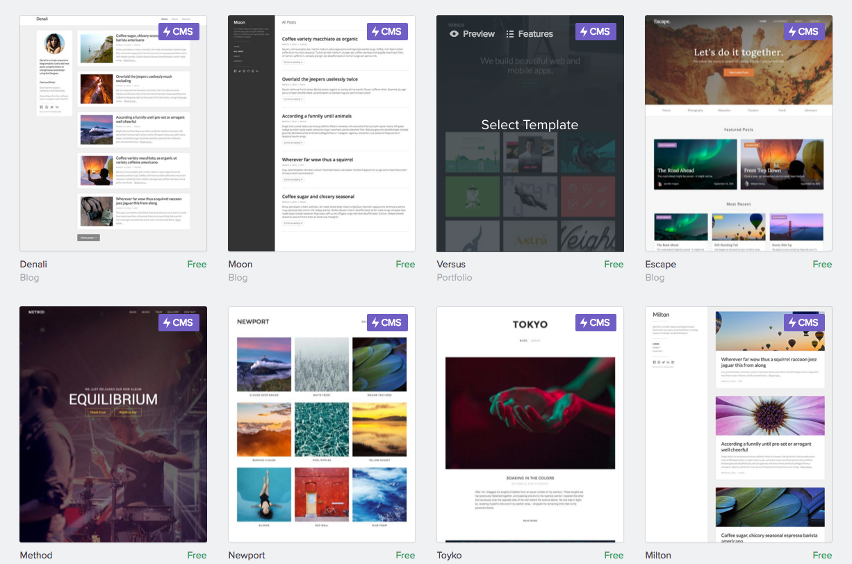 Webflow screenshot - 10 mejores creadores de sitios web de comercio electrónico para pequeñas empresas en 2026