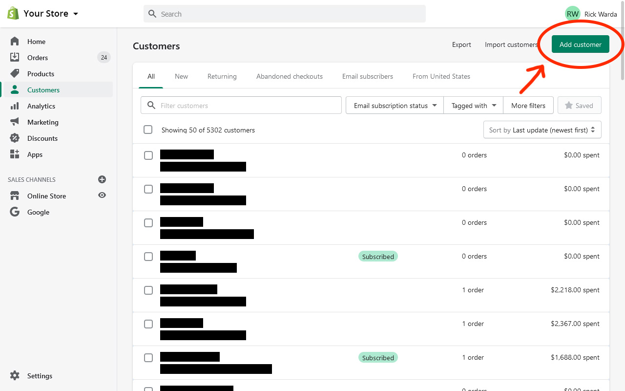 Shopify screenshot - 10 mejores creadores de sitios web de comercio electrónico para pequeñas empresas en 2026